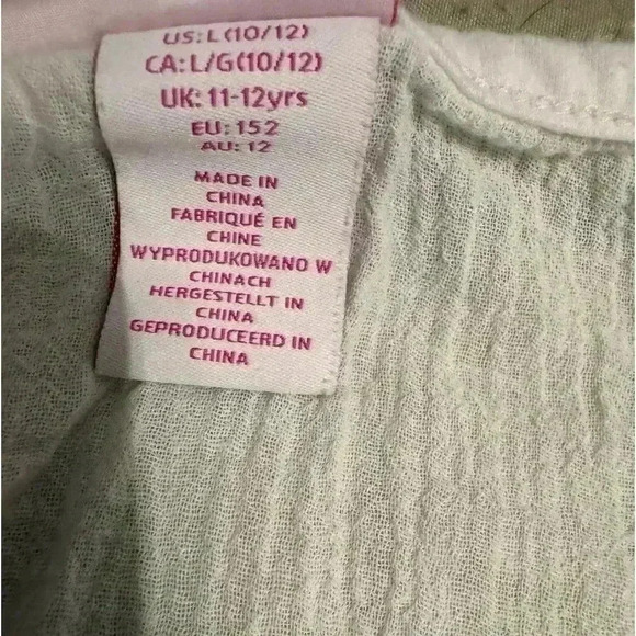 Tommy Bahama swimsuit set  10/12  little girl two piece with cover up k143 - Picture 3 of 8